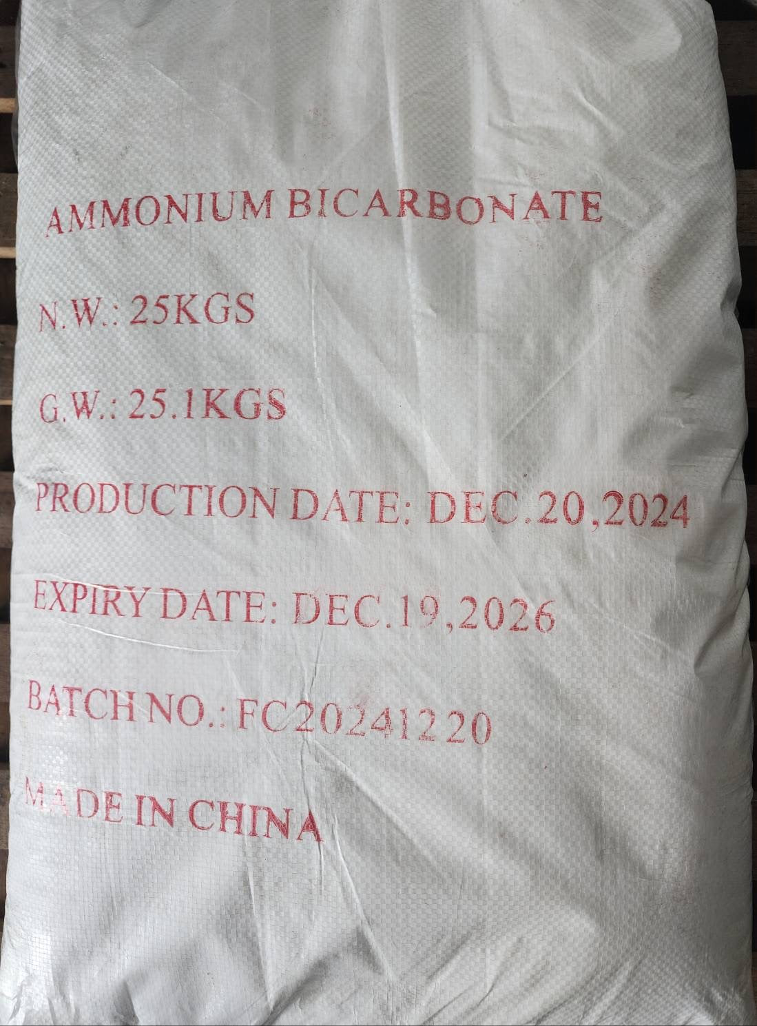 Ammonium Bicarbonate