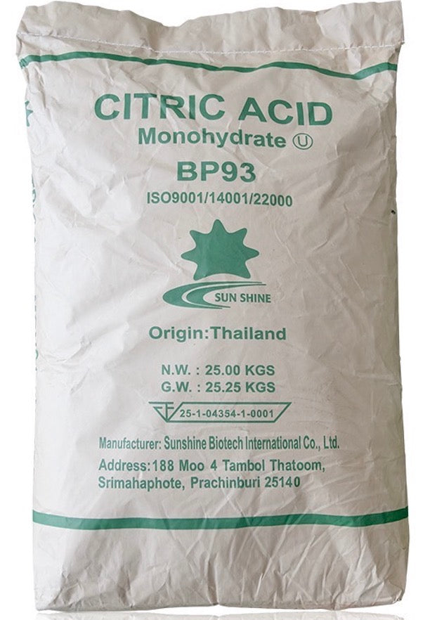 Citric Acid Monohydrate