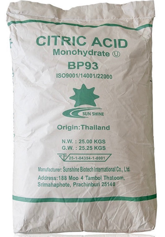 Citric Acid Monohydrate